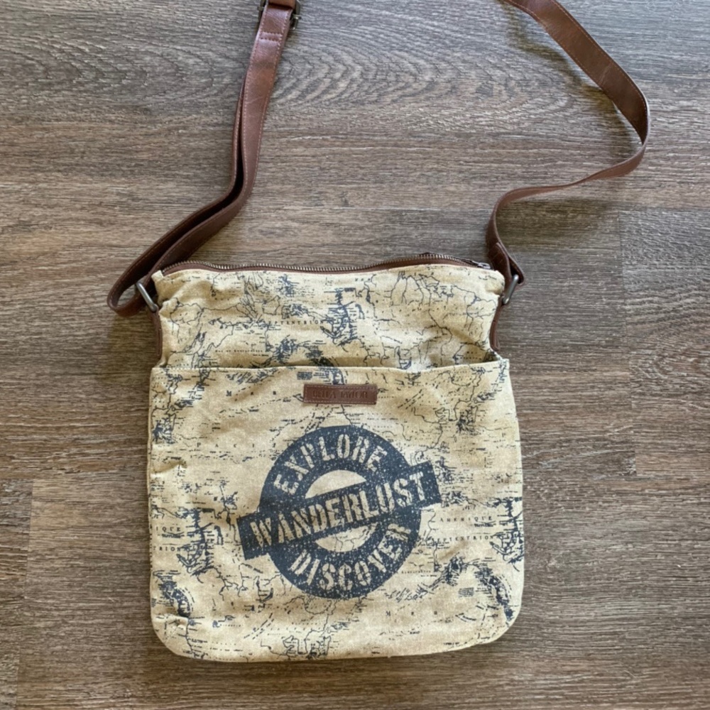 Wanderlust cross body bag